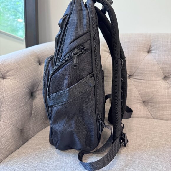 Tumi men’s black Alpha bravo search backpack - Picture 4 of 8